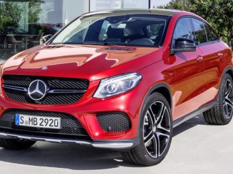 Mercedes-GLE-Side-Front-View