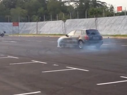 Epic-Handbrake-Failiure