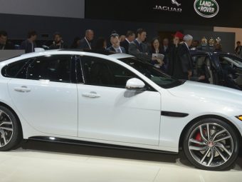 Jaguar-XF-2015-New-York-Auto-Show-Front-View