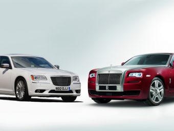 Twins-Chrysler-300-Rolls-Royce-Ghost