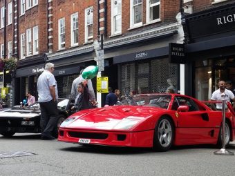 St-Johns-Wood-Classic-&-Supercar-Pageant-Ferrari-F40