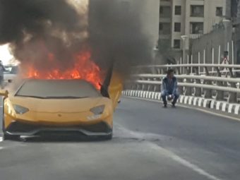 Lamborghini-Burns-Dubai