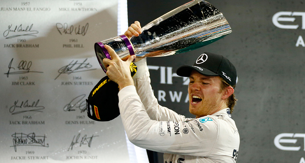 Abu-Dhabi-Grand-2015-Rosberg-Victorious-Trophy