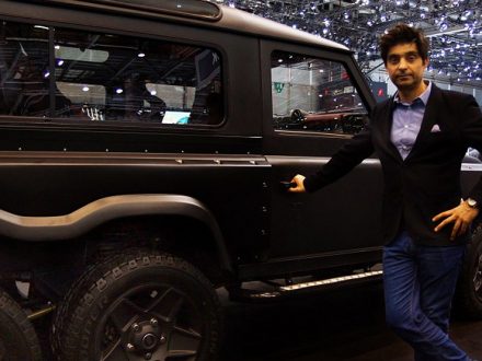 Afzal-Kahn-Defender-London-Motorshow