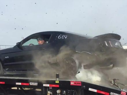 Ford Mustang-Dyno-Test-Explosion