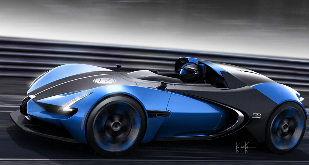 Bugatti-Kataoka-Chiron-Roadster-Profile