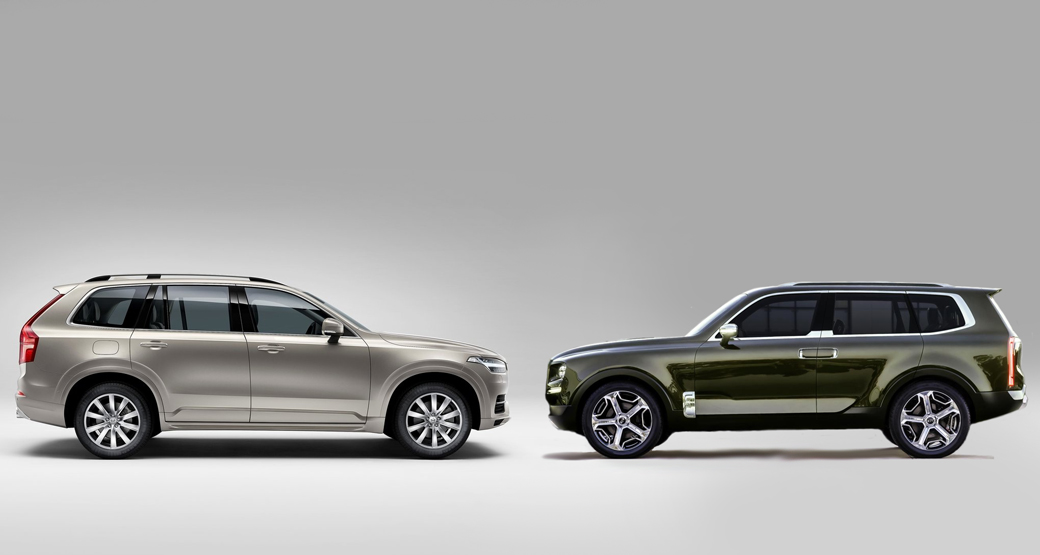 Volvo-XC90-vs-Kia-Telluride-Concept