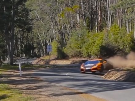Targa-Tasmania-Lamborghini-Huracan-Crash