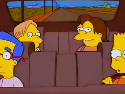 Bart-Simpson-Driving-A-Car