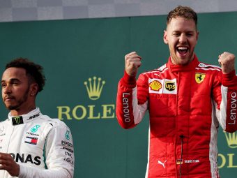 Australian-GP-2018-Race-Vettel-Podium-Celebration