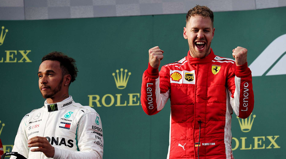 Australian-GP-2018-Race-Vettel-Podium-Celebration