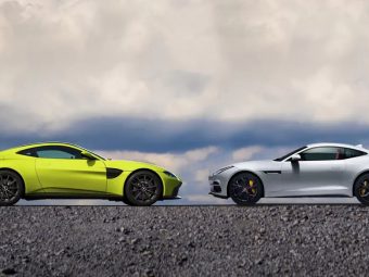 Aston Martin Vantage vs Jaguar F Type - Daily Car Blog