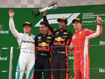 Chinese Grand Prix Winner Daniel Ricciardo