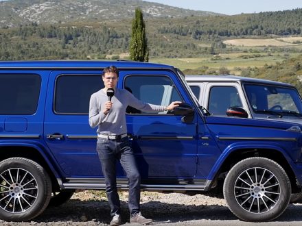 Autogefuhl reveiws the 2019 Mercedes G Class with Jersey tucked into pants