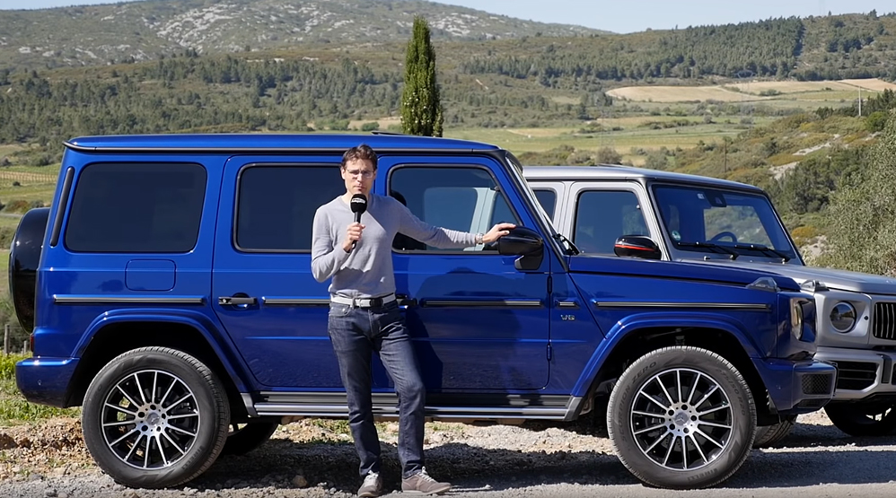 Autogefuhl reveiws the 2019 Mercedes G Class with Jersey tucked into pants