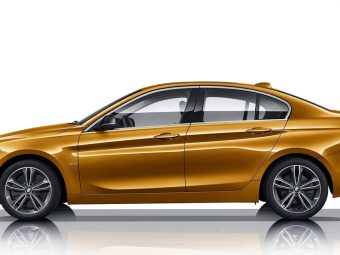 BMW 1 Series Saloon, Mexic Edition, side view, Dailycarblog
