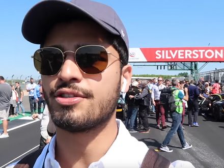 Lord Aleem drives a C63 around Silverstone, dailycarblog.com