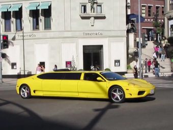 Limousines, Ferrari 360 Stretch
