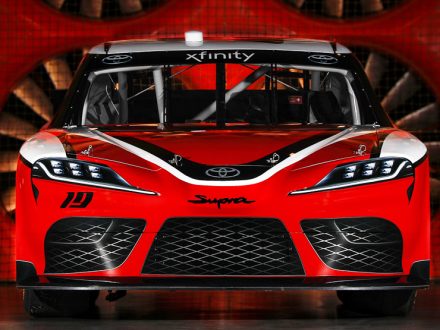Toyota Supra Nascar Xfinity, NASCAR, front view, dailycarblog.com