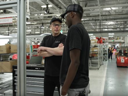 Elon Musk, the not mad CEO of TEsla, MKBHD interview, dailycarblog