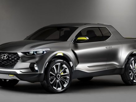 Hyundai Santa Fe Pickup truck, hello view dailycarblog