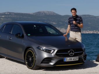 Autogefuhl YouTube man, 2019 Mercedes A Class review, dailycarblog.com