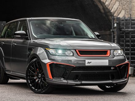 Kahn Design, Range Rover Sport SVR Pace Car, front, dailycarblog.com