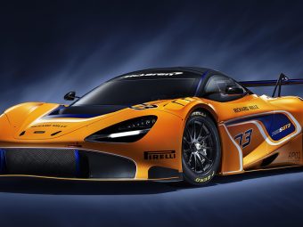 McLaren 720S GT3 Race car, front spoiler, Dailycarblog