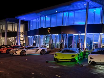 Lamborghini Tunbridge Wells, dealship refurbishment, dailycarblog.com