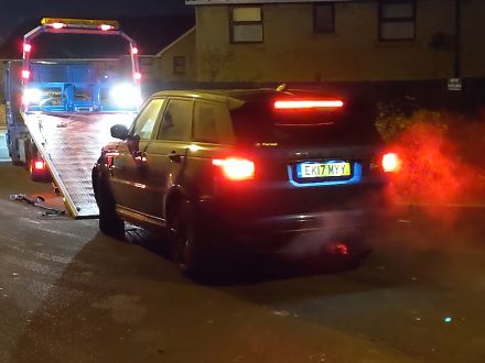 Stolen Range Rover SVR Bounty Hunter, dailycarblog.com