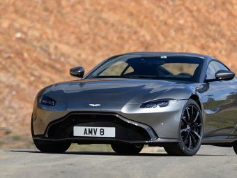 Bad Number plates, Aston Martin V8 Vantage, dailycarblog.com