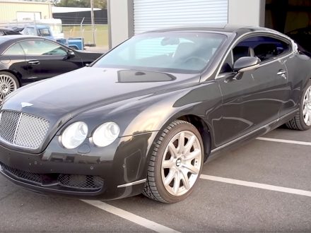 $11k Bentley Continental GT, first world problems