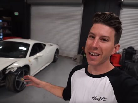 Tj Hunt buys a wrecked Ferrari for $100k, dailycarblog.com