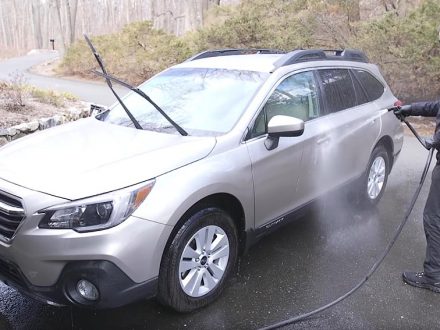 No chemicals car cleaning