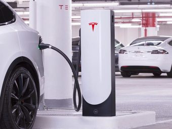 Tesla V3 Supercharger dailycarblog