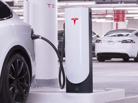 Tesla V3 Supercharger dailycarblog