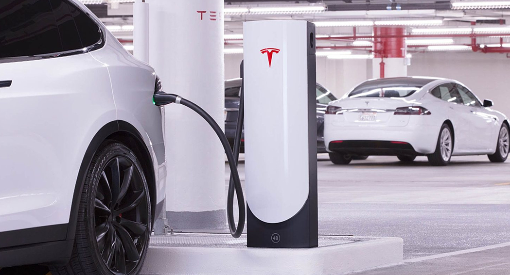 Tesla V3 Supercharger dailycarblog