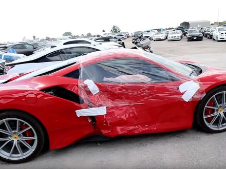 Supercar graveyard Samcrac