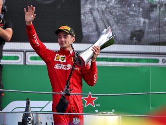 2019 Italian Grand Prix Leclerc dailycarblog.com