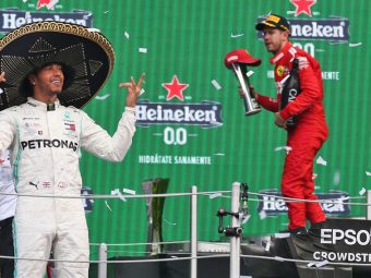 2019 Mexico Grand Prix Podium, dailycarblog.com