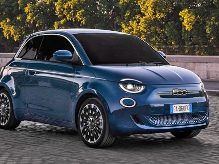 Fiat 500 electric city car, dailycarblog