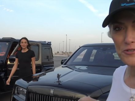 Supercar Blondie loves the dailycarblog.com