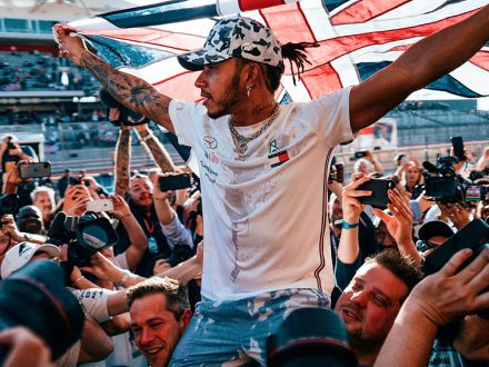 Lewis Hamilton Championship, Union Jack Flag Man, Dailycarblog