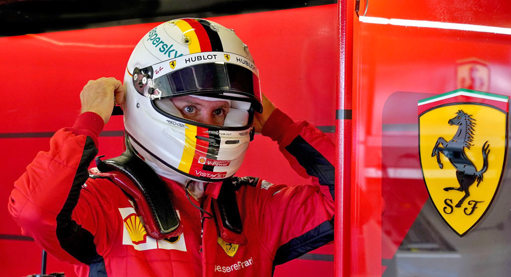 Defcon situation between ferrari and Vettel, dailycarblog