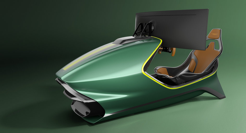 Aston Martin AMR-Co1 gaming chair green dialycarblog
