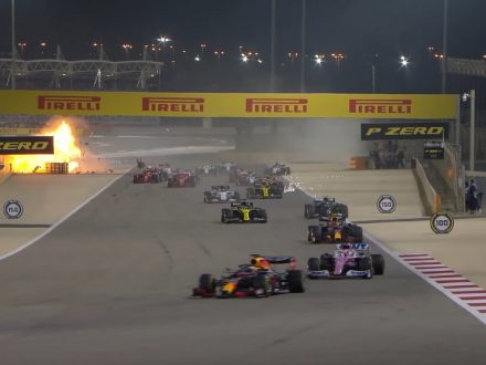2020 Bahrain Grand Prix Grosjean Crash, Daily Car Blog