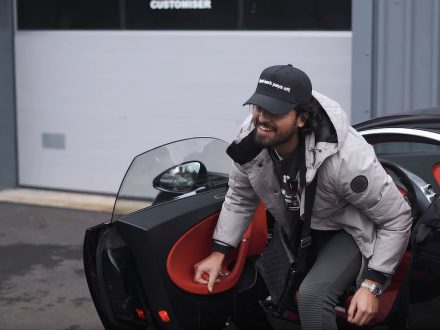 Lord Aleem And His Bugatti Chiron Meet Yiannimize