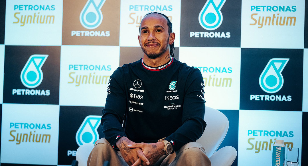 Lewis Hamilton at the 2021 Brazilian Grand Prix press briefing - Daily Car Blog