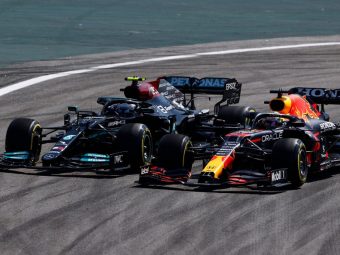 Verstappen pushes Bottas wide - 2021 Brazilian Grand Prix - Daily car Blog