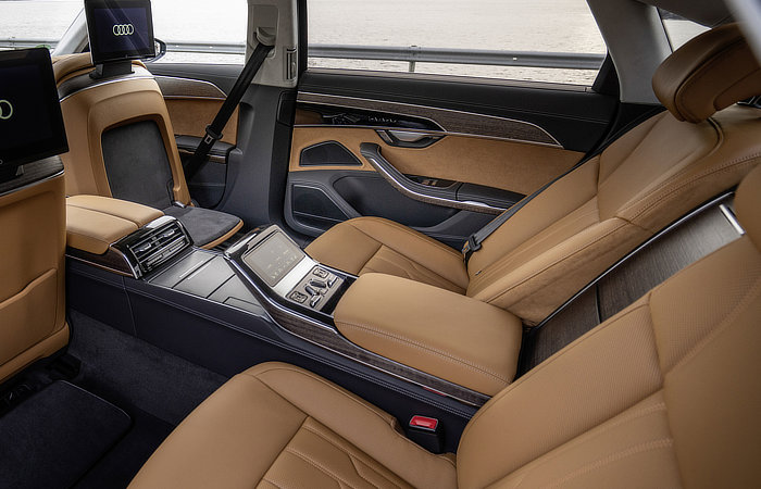 Audi A8 2021 Updates - Rear Interior - Daily Car Blog